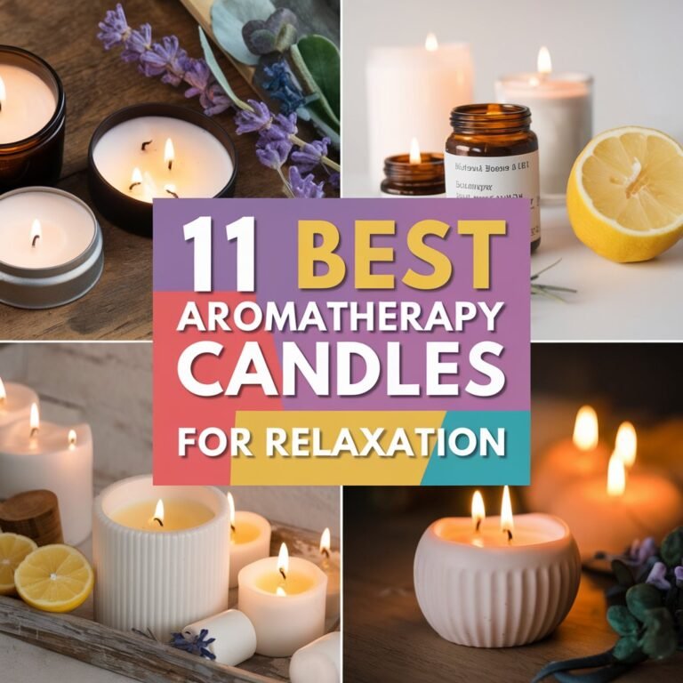 11 Best Aromatherapy Candles for Relaxation: Illuminate Your Mind