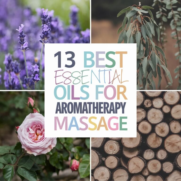 13 Best Essential Oils for Aromatherapy Massage: The Art of Massage