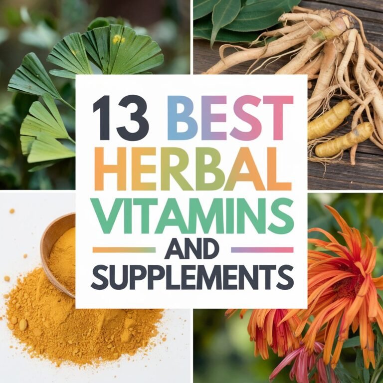 13 Best Herbal Vitamins and Supplements: Immune System Support