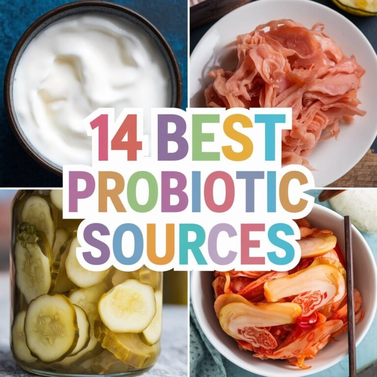 14 Best Probiotic Sources for a Balanced Gut: Boost Your Gut Health