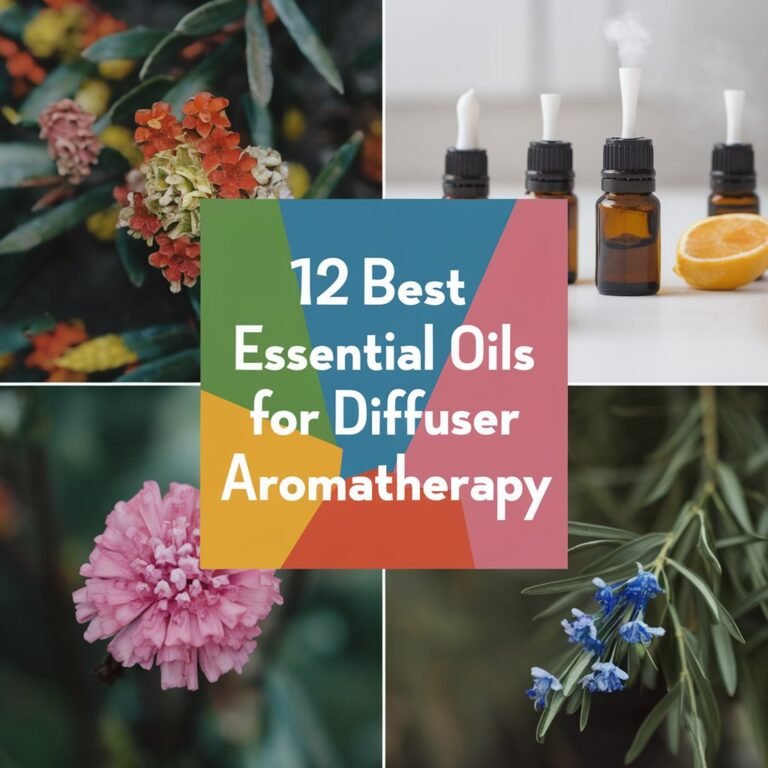 12 Best Essential Oils for Diffuser Aromatherapy: Breathe Easy